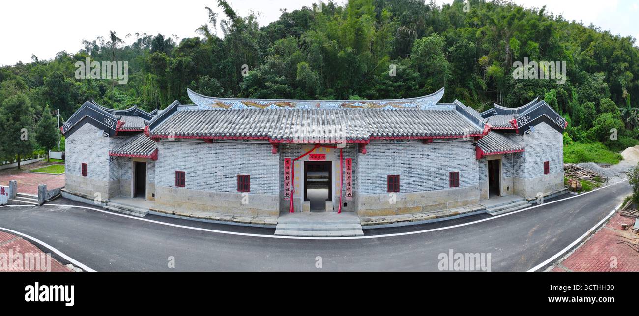 Fotografie aeree dell'antico villaggio di Xutian, della città di Futian, della contea di Boluo e della città di Huizhou Foto Stock