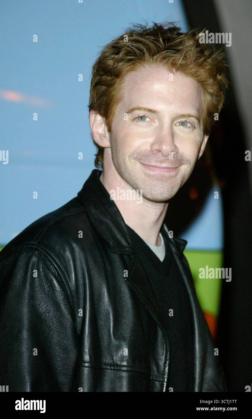 Seth Green alla prima inglese di Scooby Doo 2 : Monsters Unleashed. Vue Cinema in Islington, Londra, 26 marzo 2004 Foto Stock