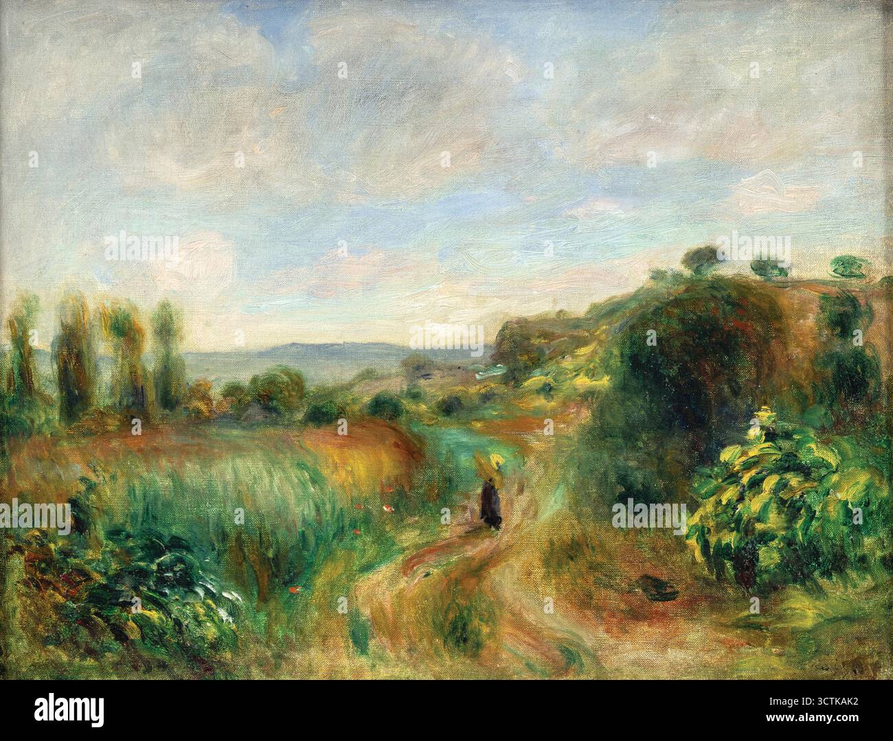 Paysage &#xe0; Cagnes, 1898. Collezione privata. Foto Stock