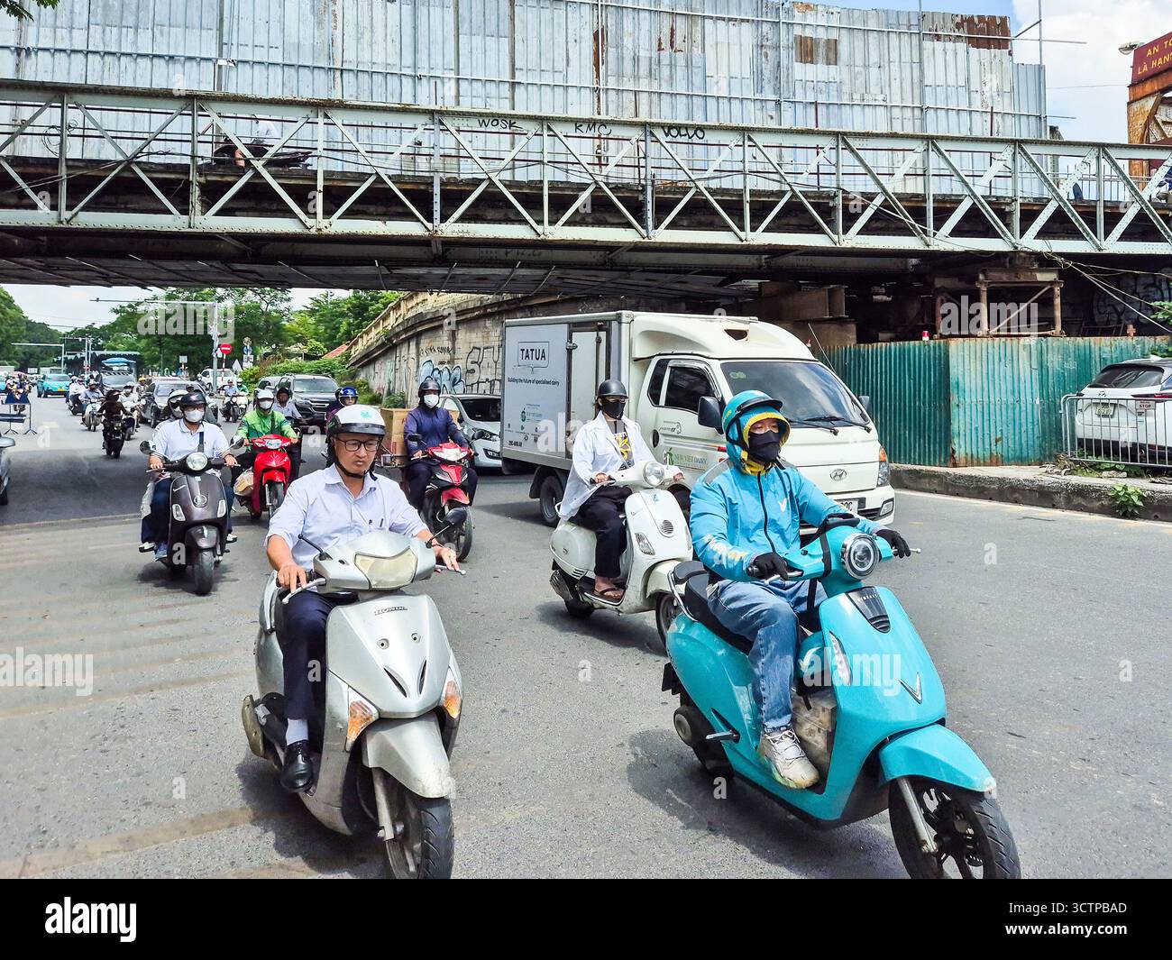 Vietnam, Hanoi, vita quotidiana Foto Stock