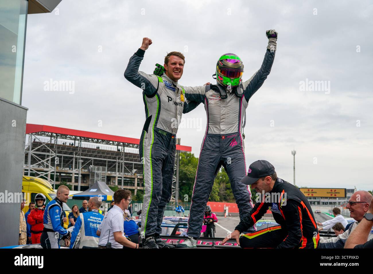 Maximilian Partl, Alexander Printz, HOFOR Racing, 24H Series, Michelin 24H di Barcellona, Circuit de Barcelona - Catalunya, Spagna, 2025, sport Foto Stock Maximilian Partl, Alexander Printz, HOFOR Racing, 24H Series, Michelin 24H di Barcellona, Circuit de Barcelona - Catalunya, Spagna, 2025, sport Foto Stock