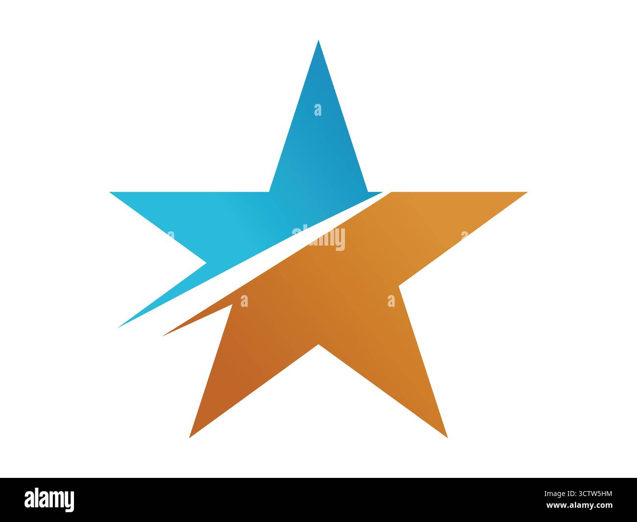 Un moderno vettore di icone a stella veloce che simboleggia velocità, energia e movimento. Perfetto per design di logo, branding, icone di app o elementi Web. Pulito, scalabile, Illustrazione Vettoriale