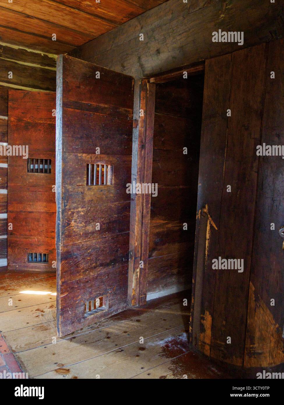 Fort George, Officers' Quarters Guardhouse, Fort George, Niagara-on-the-Lake, Ontario, Canada Foto Stock