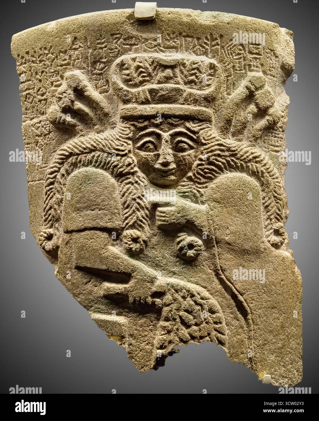 7843. Inanna o Nisaba, a Sumerian goddes, c. 2nd. millenium BC. Foto Stock