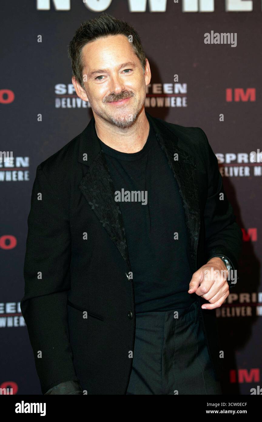 Scott Cooper bei der Premiere des Kinofilms Springsteen: Portami da Nowhere im Zoo Palast. Berlino, 08.10.2025 *** Scott Cooper alla prima del film Springsteen Deliver me from Nowhere allo Zoo Palast Berlin, 08 10 2025 foto:XJ.xKnowlesx/xFuturexImagex springsteen_5150 Foto Stock