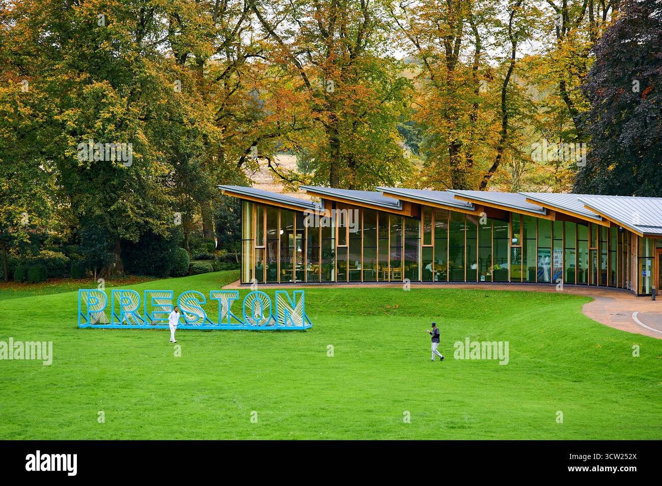 Autunno ad Avenham Park, Preston, Regno Unito Foto Stock Autunno ad Avenham Park, Preston, Regno Unito Foto Stock
