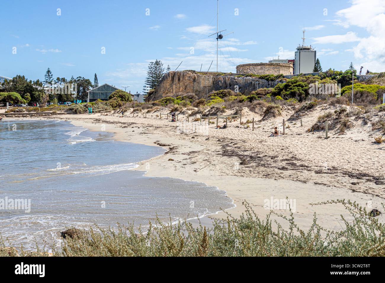 Bathers Beach a Fremantle, vicino a Perth, nella regione del sud-ovest dell'Australia occidentale (Washington) Foto Stock