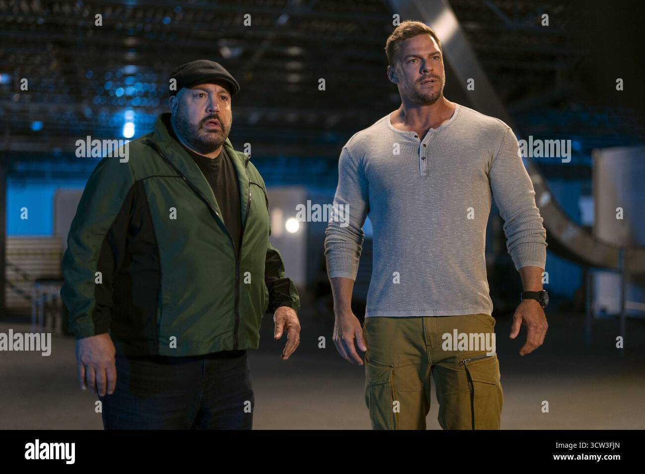 Appuntamento con Kevin James e Alan Ritchson Foto Stock