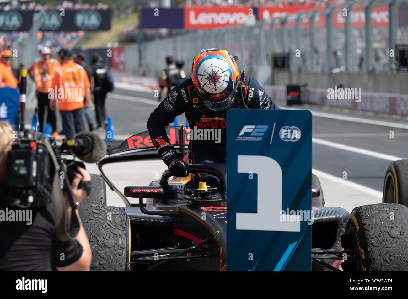 GP di Ungheria F1 2025 il 3 agosto 2025 a Budapest, Ungheria - Formula 1 Foto Stock