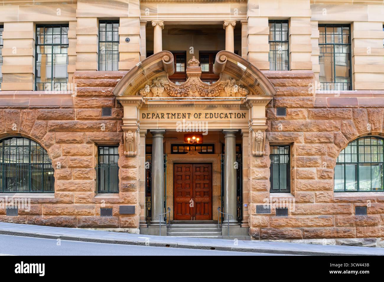 Department of Education Building, Bridge Street, Sydney, settembre 2025 Foto Stock