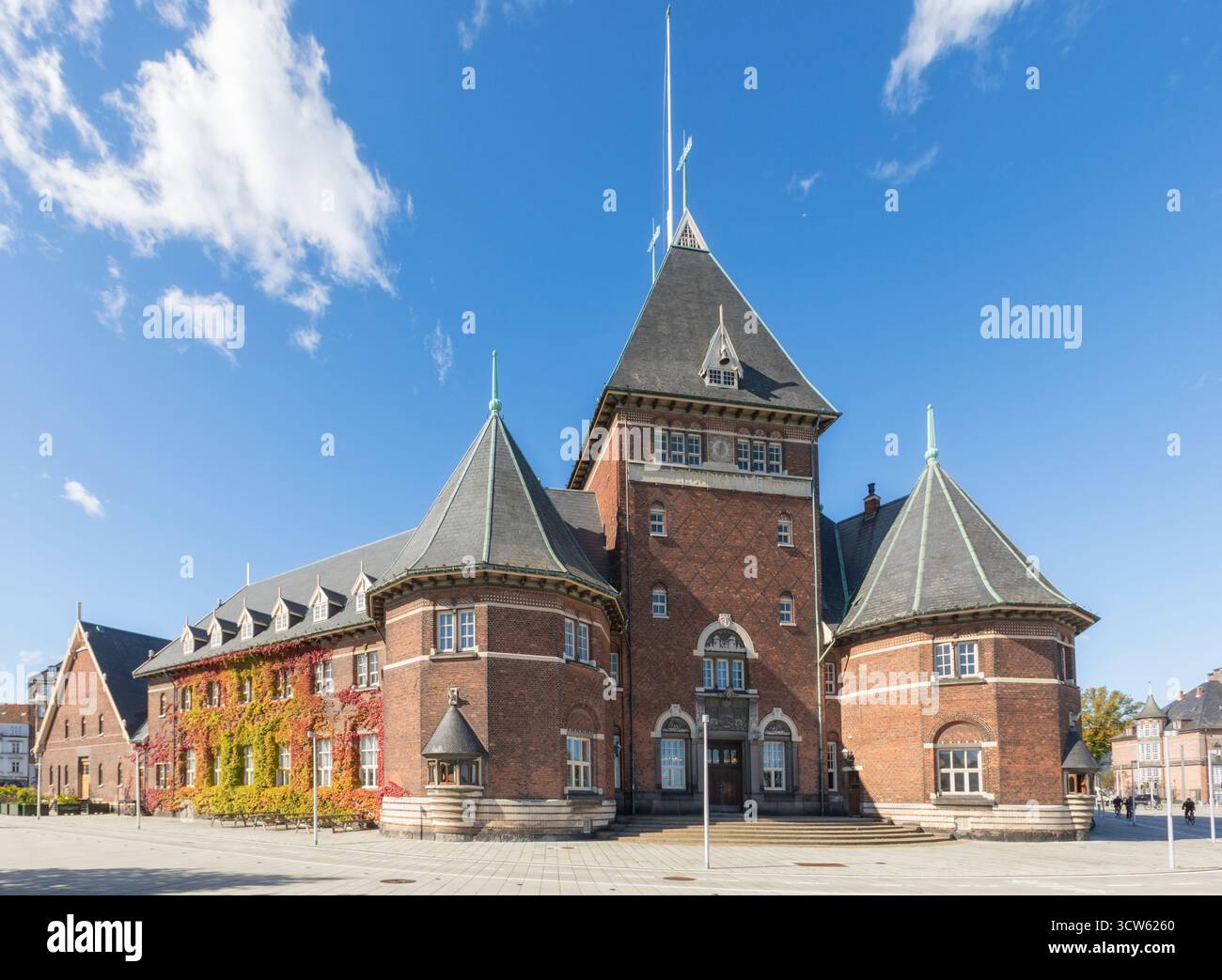 Storica Royal Customs House o Toldboden ad Aarhus, Danimarca Foto Stock