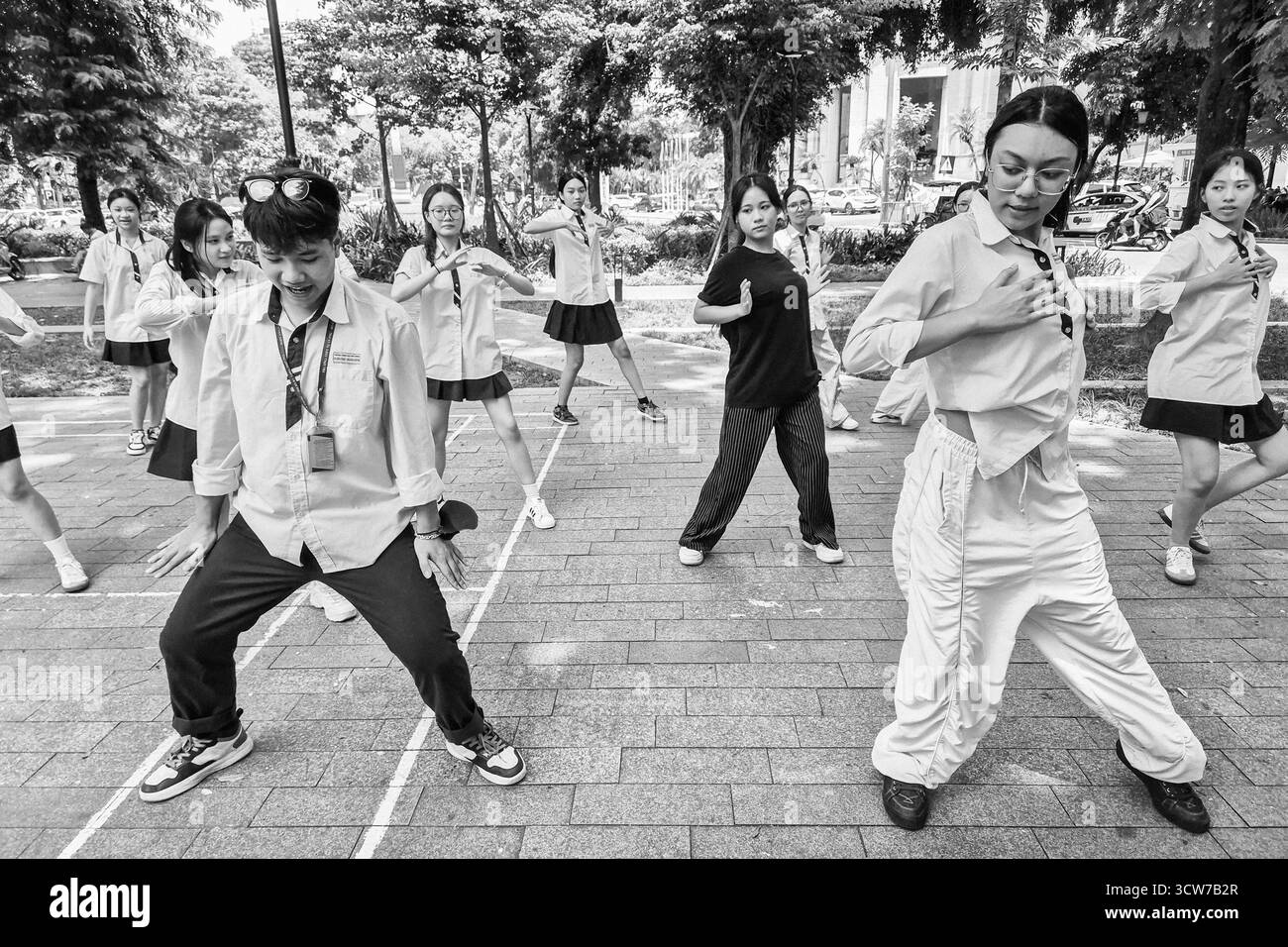 Vietnam, Hanoi, vita quotidiana Foto Stock