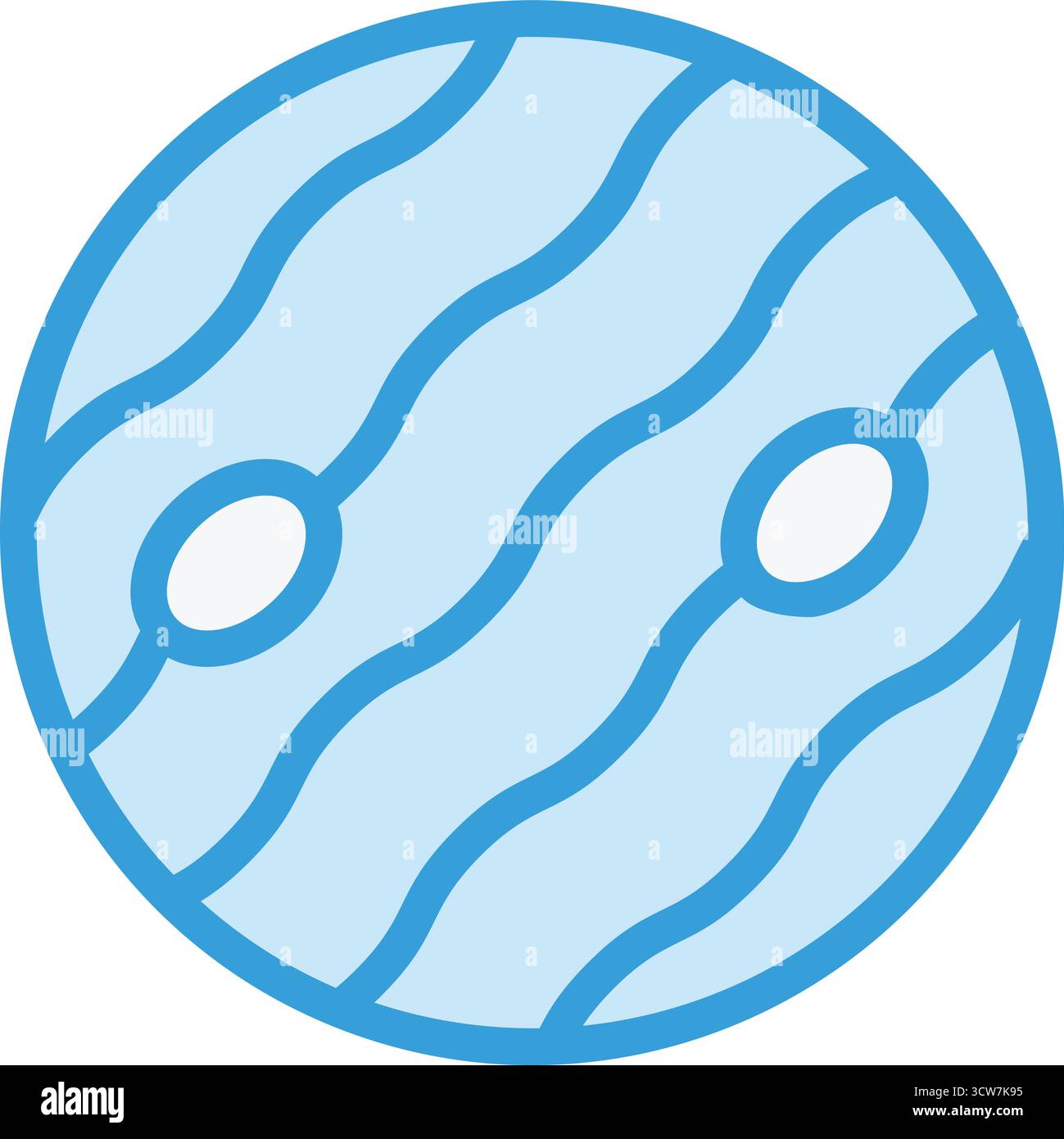 Illustrazione della progettazione dell'icona vettoriale Venere Illustrazione Vettoriale