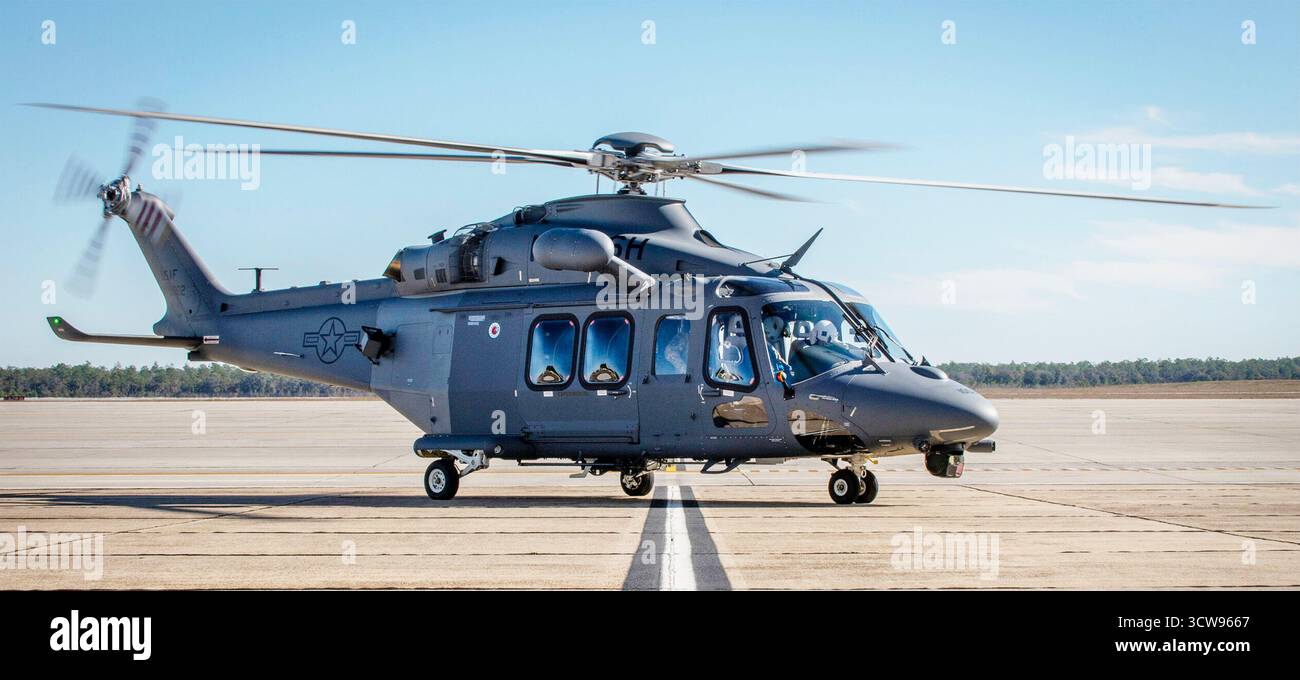 Elicottero BOEING Grey Wolf MH-139A. Foto: Samuel King Jr/US Air Force Foto Stock