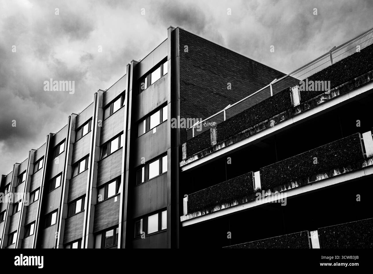 Questa immagine mostra la splendida architettura della città, Newcastle. Foto Stock