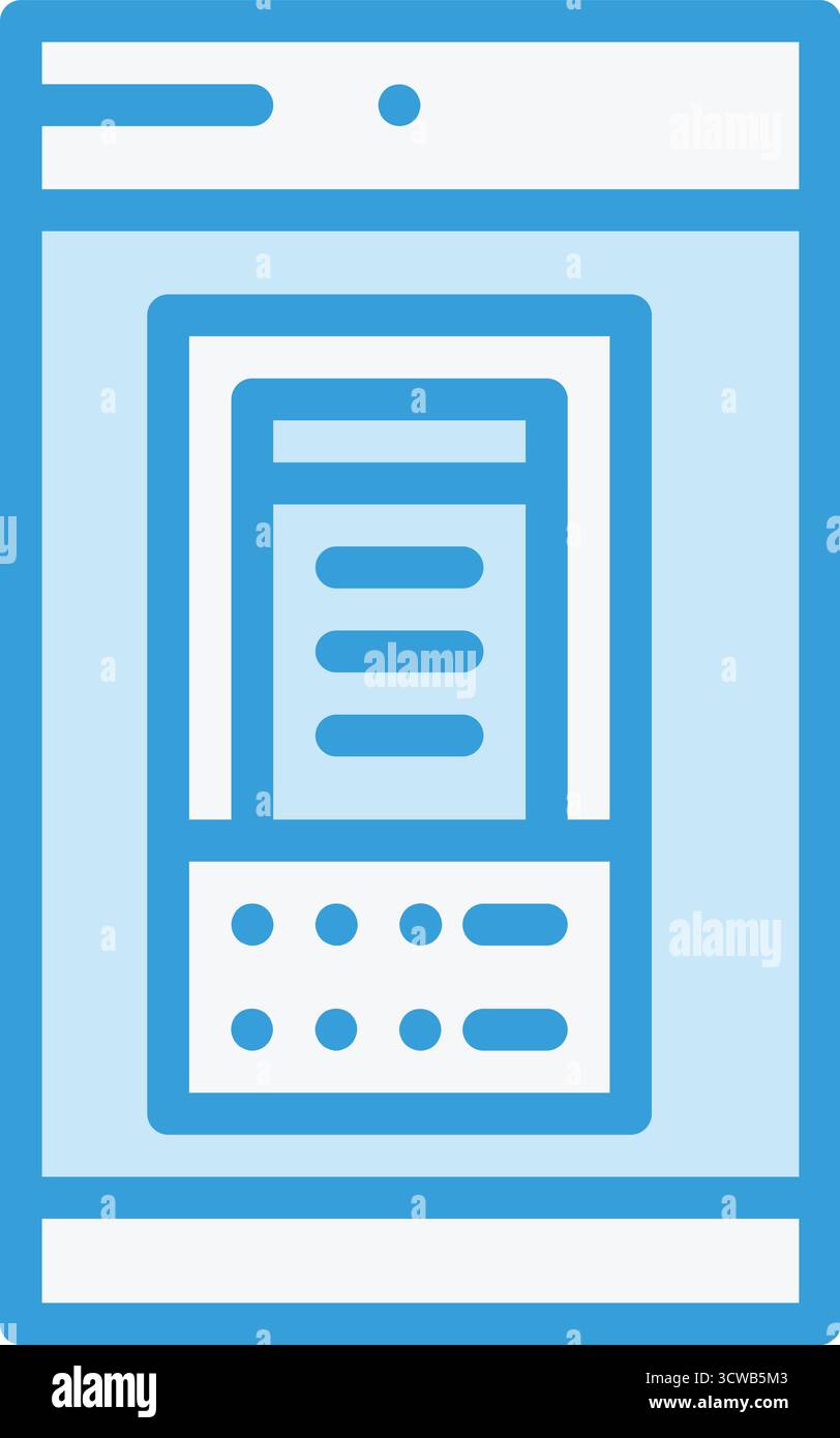 Illustrazione della progettazione dell'icona del vettore bancomat Illustrazione Vettoriale