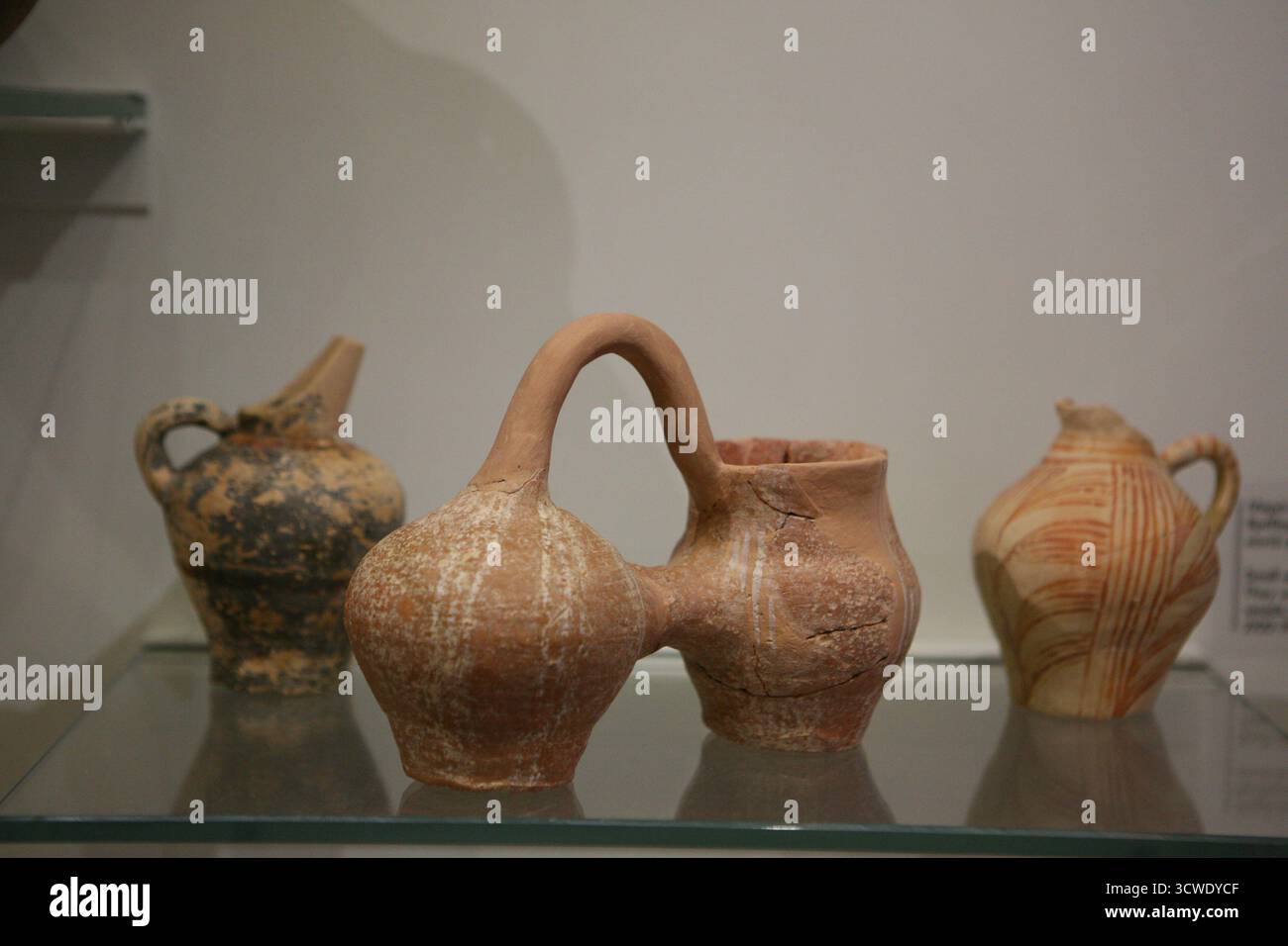 Eccezionale manufatto / mostra osservata nel Museo archeologico di Heraklion Creta Grecia, ritrovata Paliaikastro, datata 1900-1800 a.C. Foto Stock