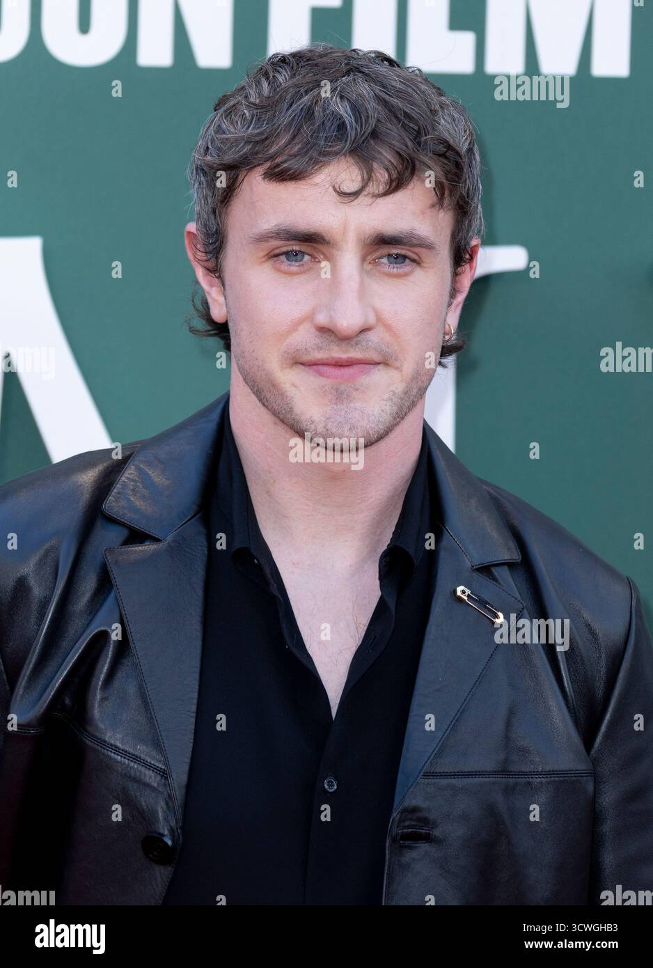 11 ottobre 2025, Londra, Inghilterra, Regno Unito - Paul Mescal arriva all'Hamnet Premiere, BFI London Film Festival 2025 Foto Stock