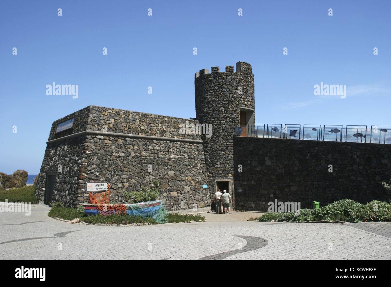 Acquario di Porto Moniz a Madeira, Portogallo Foto Stock