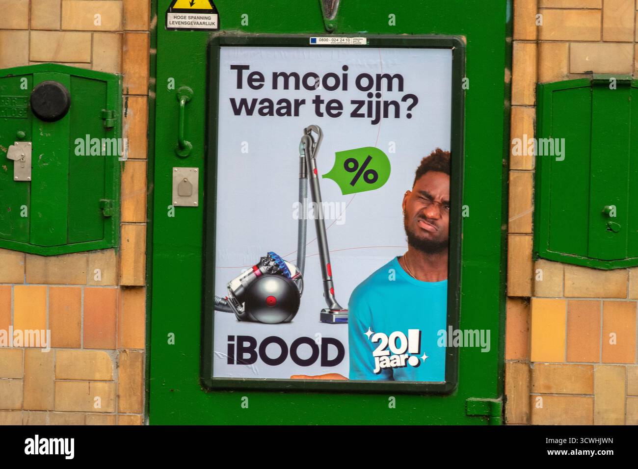 Billboard Ibood ad Amsterdam Paesi Bassi 11-10-2025 Foto Stock