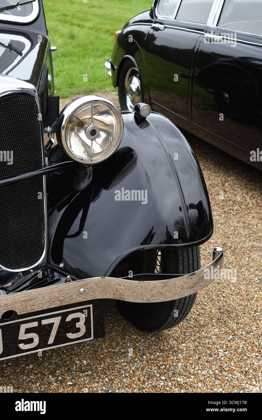 Classic car rally Foto Stock