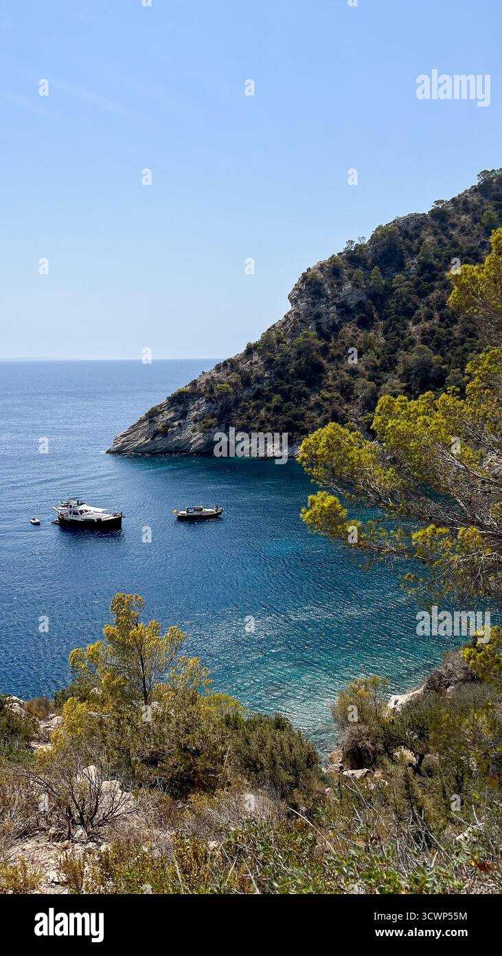 L'autentica isola di Ibiza Foto Stock