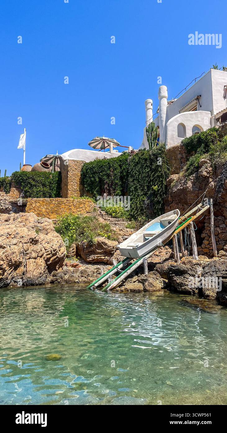 L'autentica isola di Ibiza Foto Stock