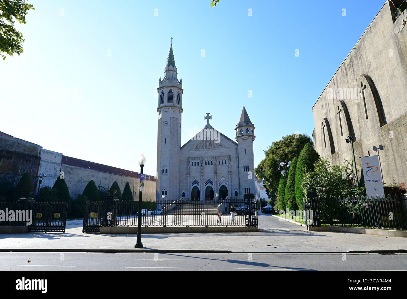 Chiesa cattolica a Porto, Portogallo. Foto Stock