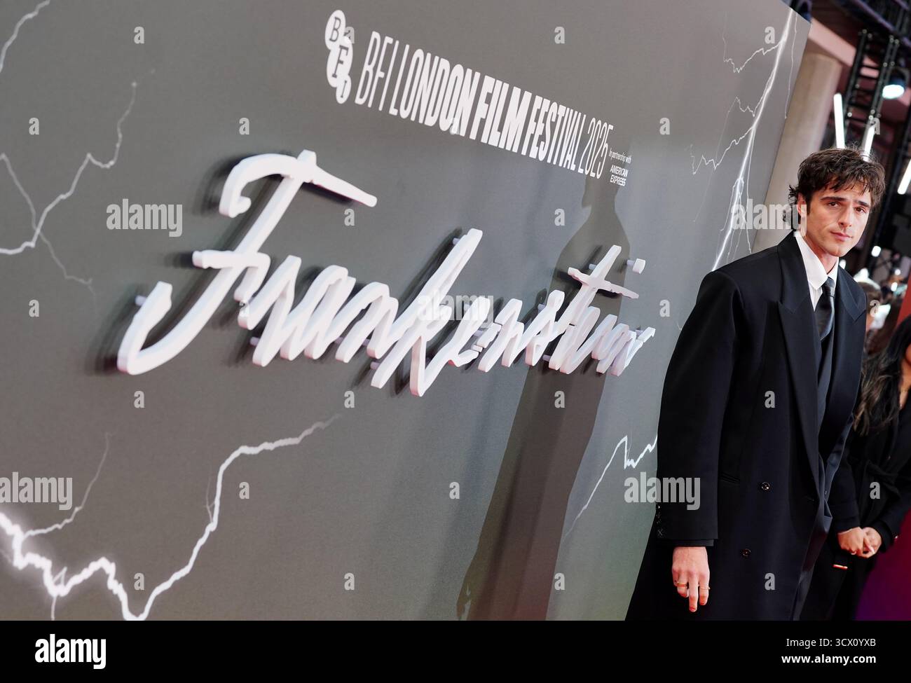 Jacob Elordi partecipa alla proiezione di Frankenstein al Southbank Centre, Royal Festival Hall, Londra, come parte del BFI London Film Festival. Data foto: Lunedì 13 ottobre 2025. Foto Stock