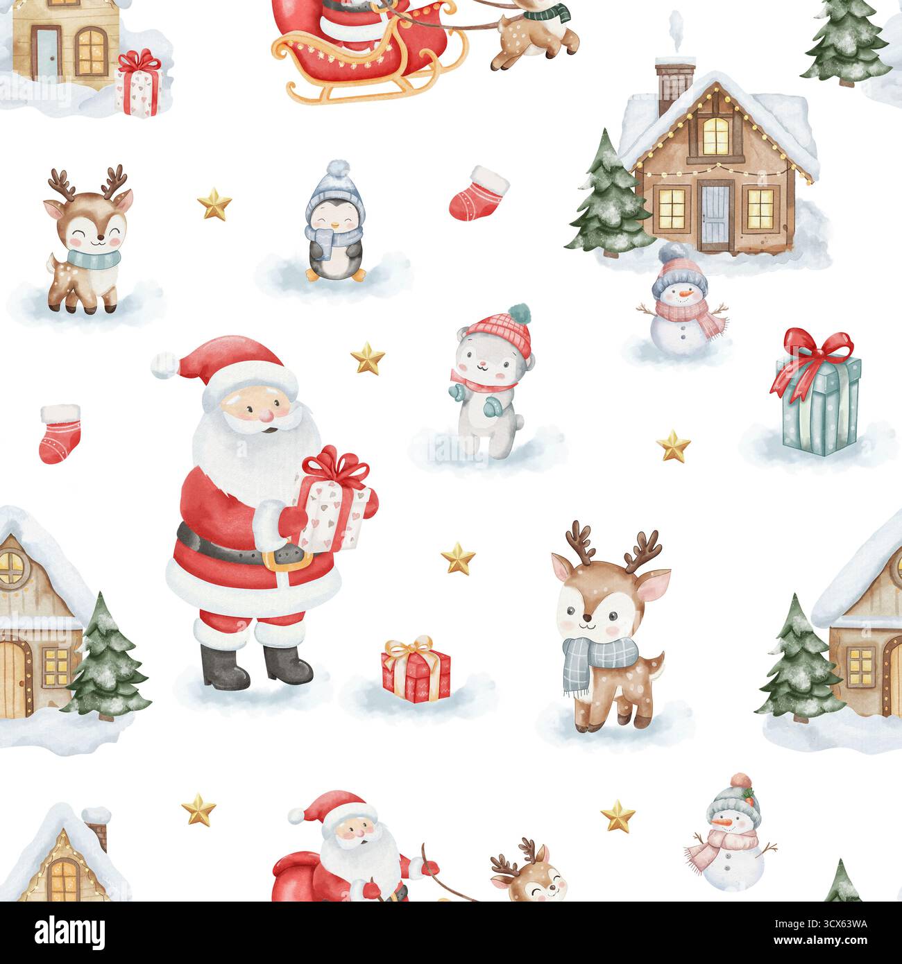 HOMCOM Babbo Natale Gonfiabile Luminoso con Luci LED, 80x40x120cm