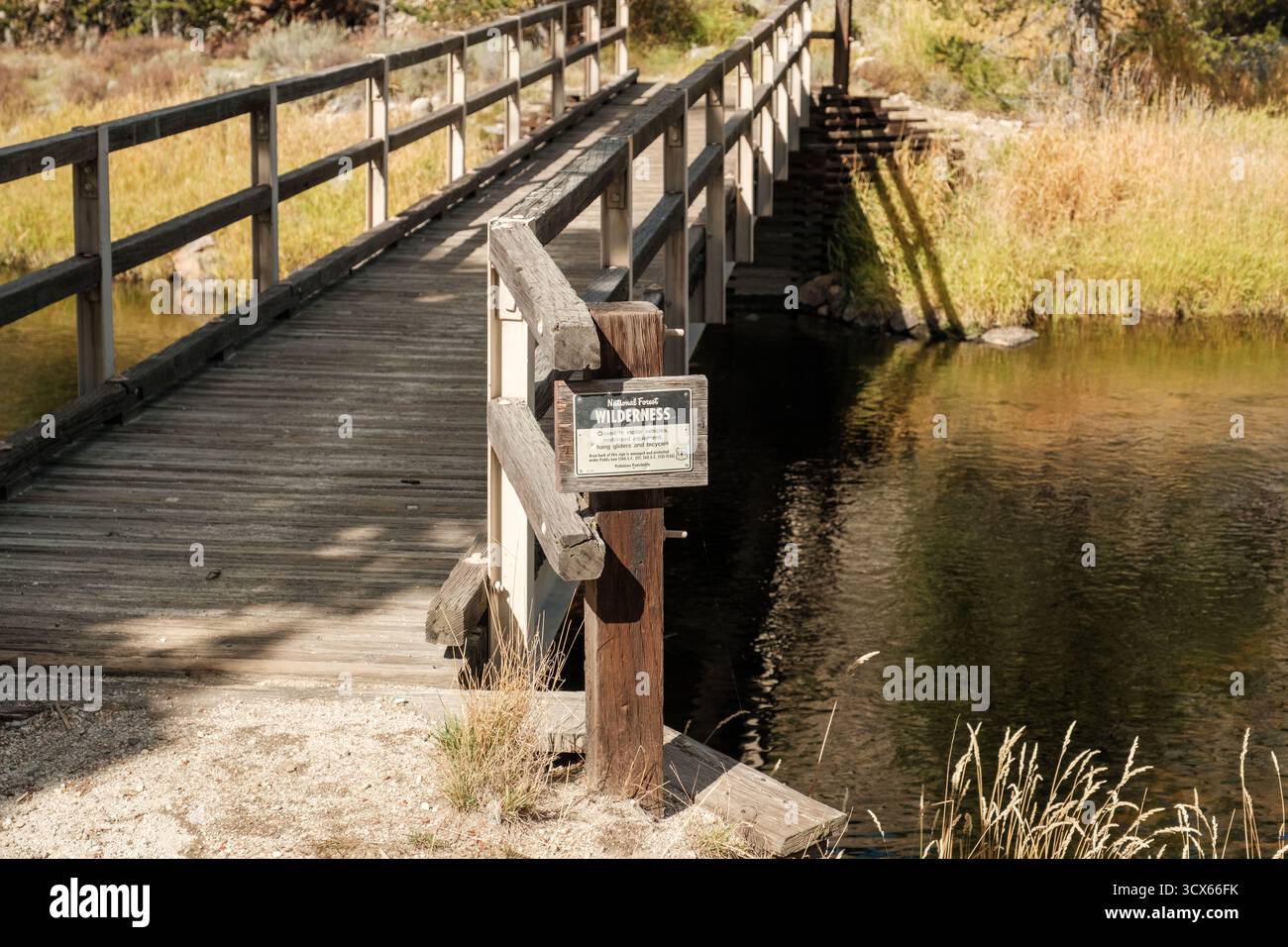 Beaver Creek e le sorgenti del Middle Fork del fiume Salmon Foto Stock