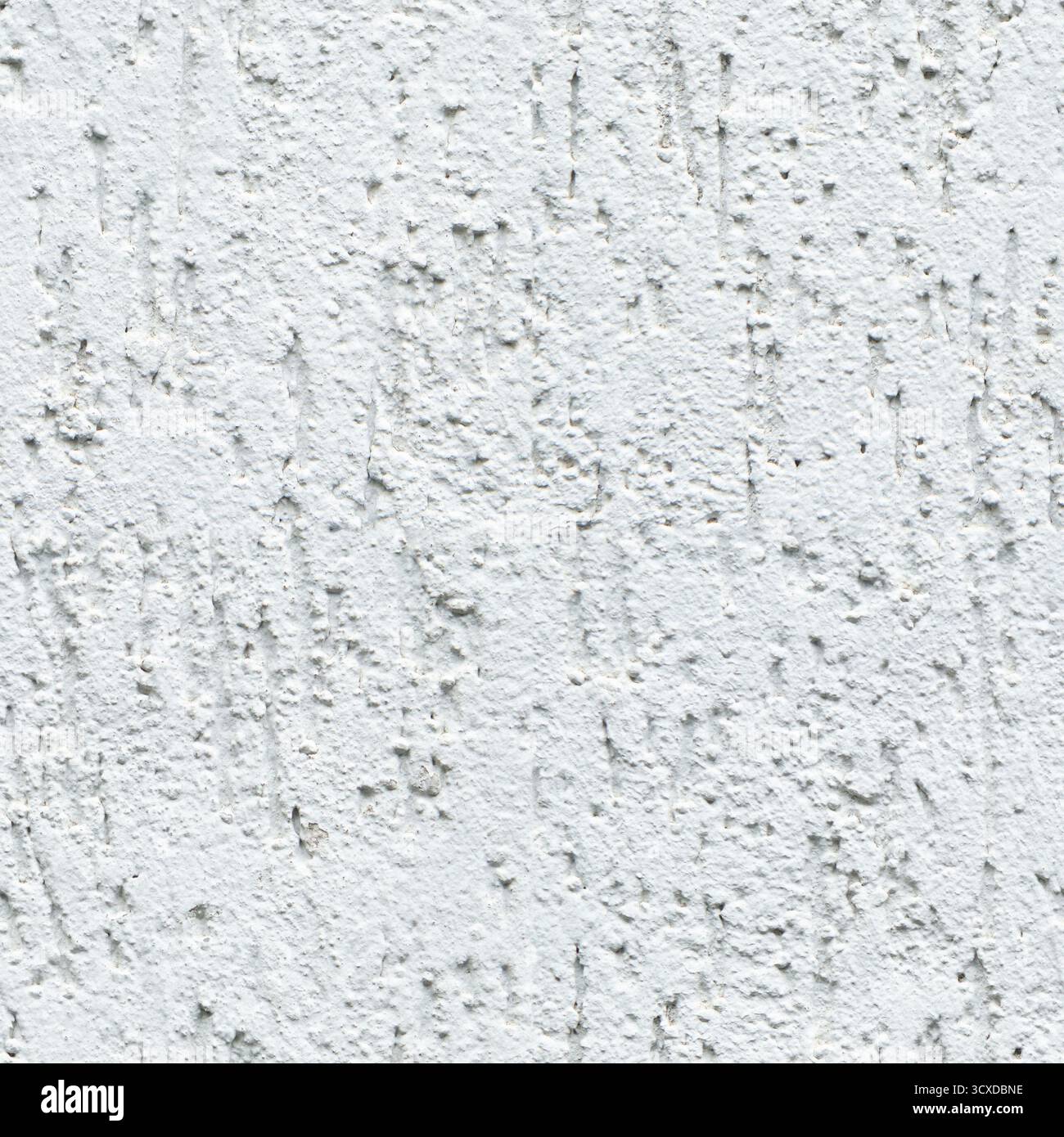 Struttura bianca dello sfondo in gesso motivo senza cuciture Foto Stock