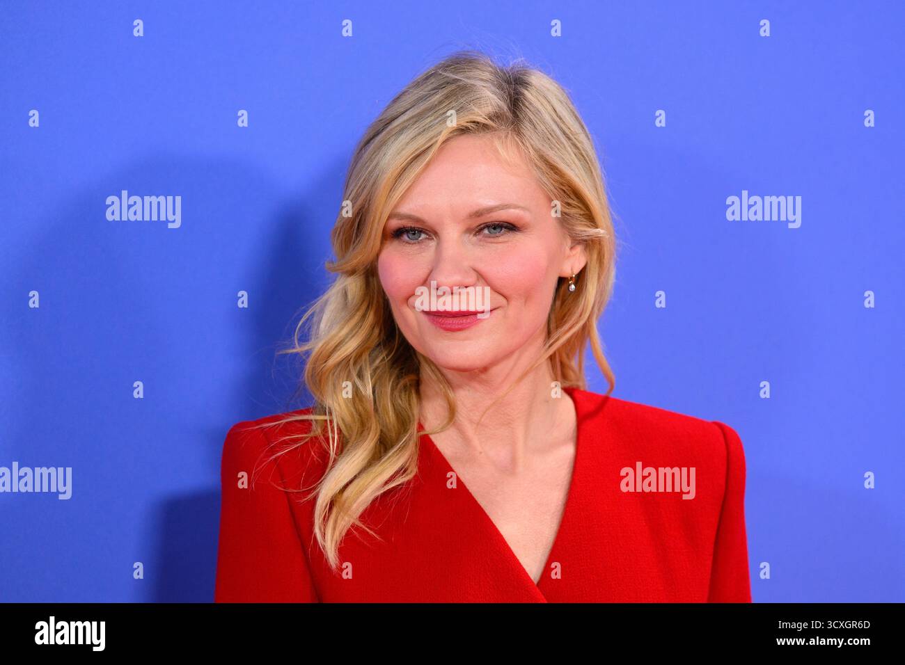 Londra, Regno Unito. 14 ottobre 2025. Kristen Dunst partecipa alla proiezione di Roofman al Southbank Centre, Royal Festival Hall, Londra, come parte del BFI London Film Festival. Il credito fotografico dovrebbe essere: Matt Crossick/Alamy Live News Foto Stock