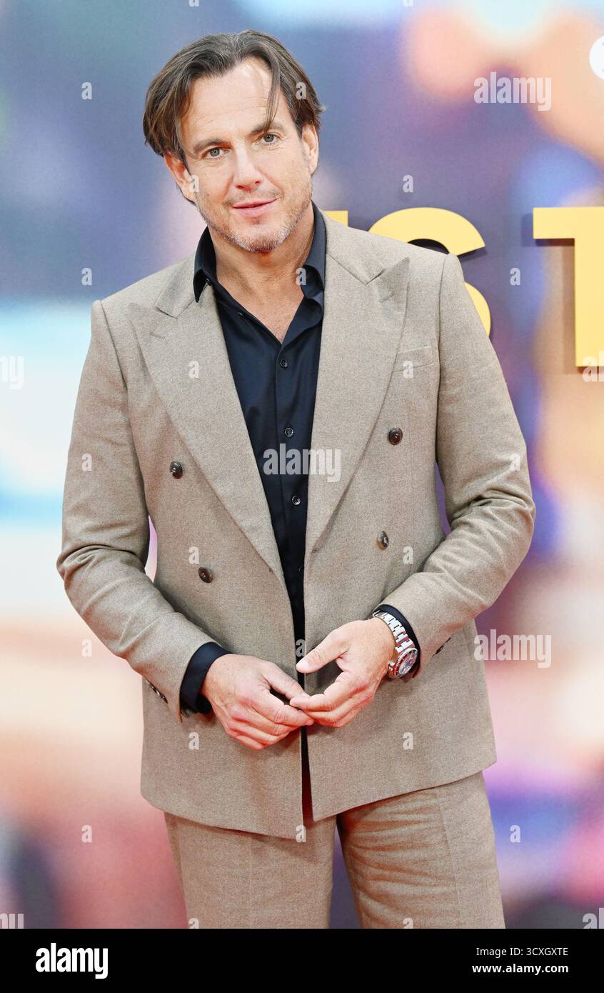 Londra, Regno Unito. 14 ottobre 2025. L'attore americano Will Arnett partecipa alla prima di Is This Thing On? Al 69° BFI London Film Festival di Londra, Inghilterra, martedì 14 ottobre 2025. Foto di Rune Hellestad/UPI credito: UPI/Alamy Live News Foto Stock