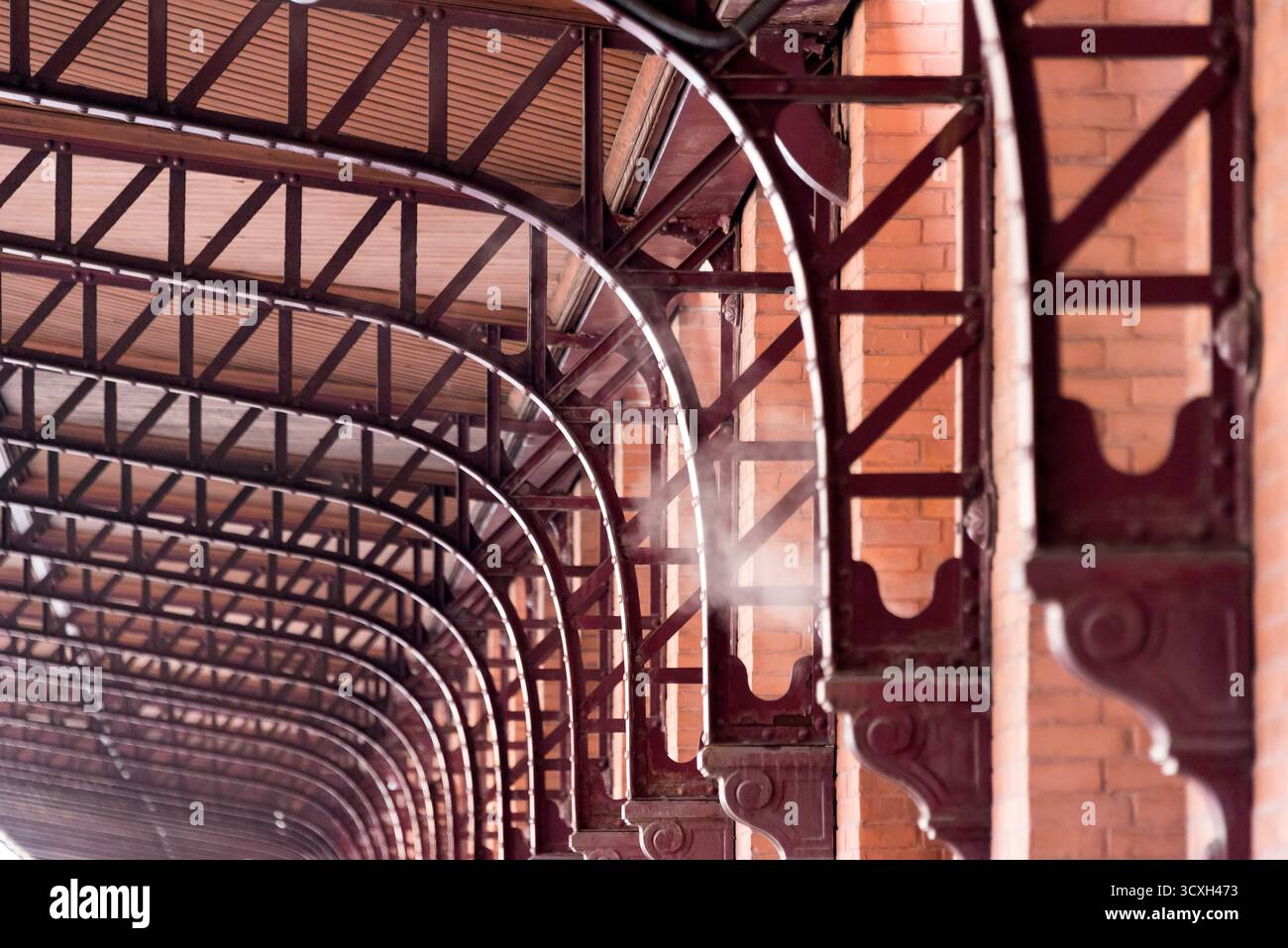 EUROPA 2018, Spagna, Madrid, Estación de Atocha Foto Stock