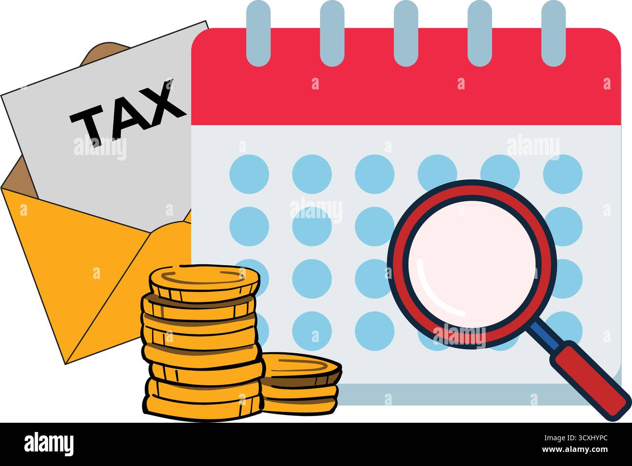 Vettore finanziario ed economico, bancario, transazioni contabili, servizio di fatturazione elettronica. Calcolo delle imposte, calcolo del budget Illustrazione Vettoriale