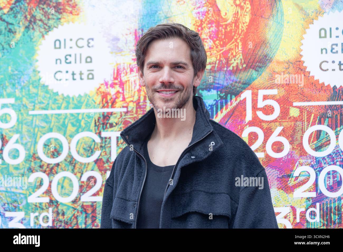 L'attore spagnolo Marc Clotet partecipa al photocall per il film "Squali" a Casa Alice nell'Auditorium Parco della musica di Roma (foto di Matteo Nardone/Pacific Press) Foto Stock