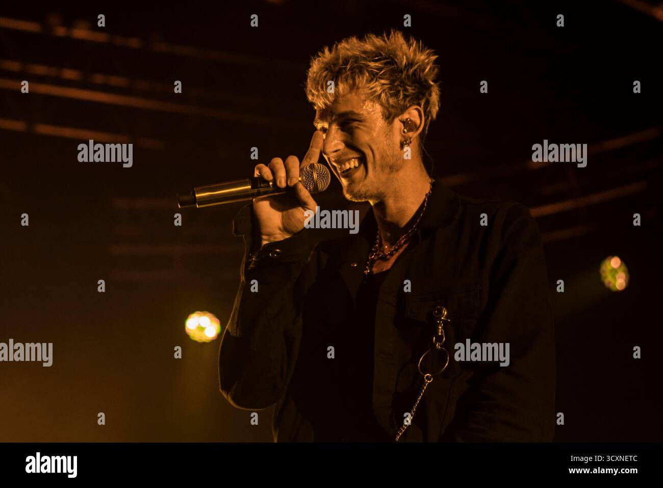 Machine Gun Kelly concerto dal vivo a Fabrique, Milano, 8 settembre 2019 © Giorgia De dato Foto Stock