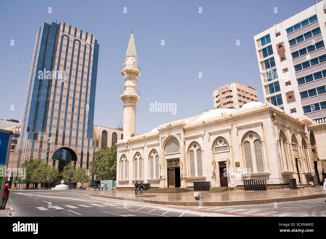 Jeddah, Arabia Saudita - 21 aprile 2025: Moschea Naghi nel distretto di al Balad di Jeddah, Arabia Saudita Foto Stock