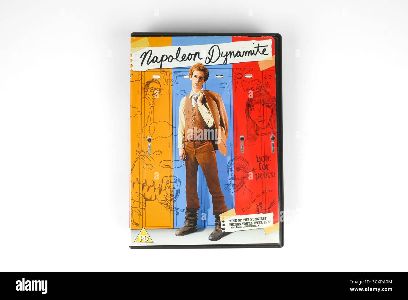 Napoleon Dynamite 2004 Movie on DVD - Galles, Regno Unito - 7 ottobre 2025 Foto Stock