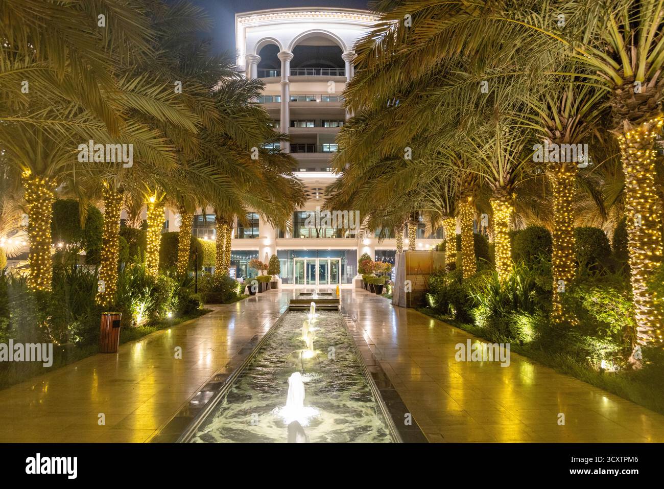 Hotel Dubai, Waldorf Astoria 5 stelle sul Palm Jumeirah, Foto Stock