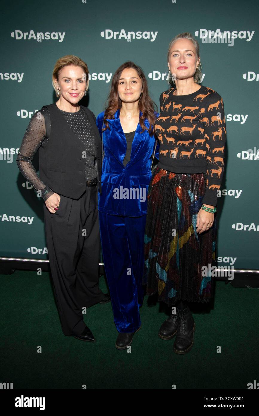 abb Gisa Zach, Sarah Alles ed Eva Mona Rodekirchen zu Gast bei der Feier zur Neupositionierung von DrAnsay im Soho House Berlin, Berlin den 15.10.2025 Berlin Deutschland *** abb Gisa Zach, Sarah Alles ed Eva Mona Rodekirchen come ospiti alla celebrazione del riposizionamento di DrAnsay alla Soho House Berlin, Berlin 15 10 2025 Berlino Germania Foto Stock