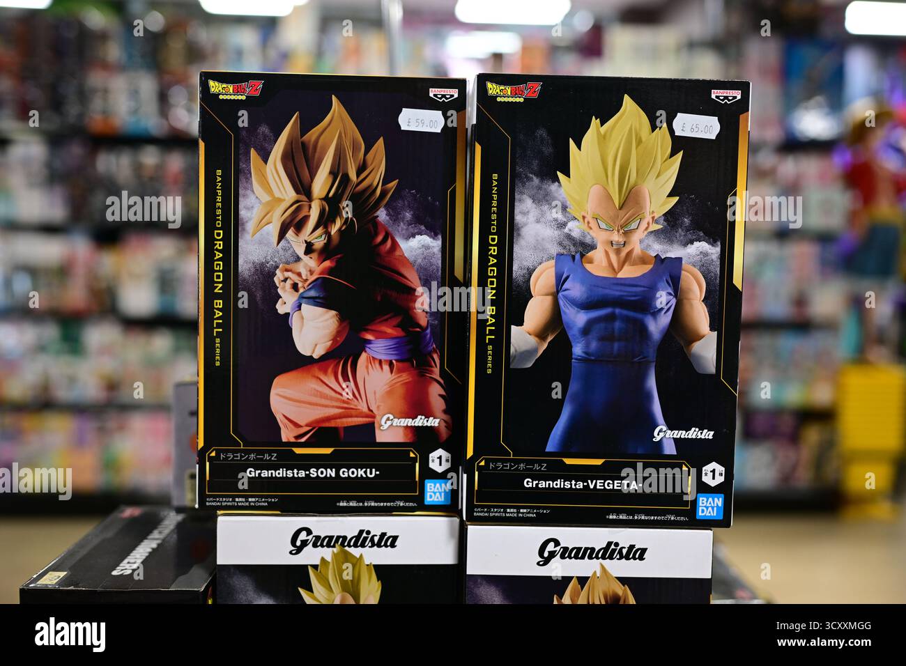 Londra, Regno Unito, 8 ottobre 2025. All'interno del negozio di articoli da collezione "Animetal" in Shaftesbury Avenue. Foto Stock