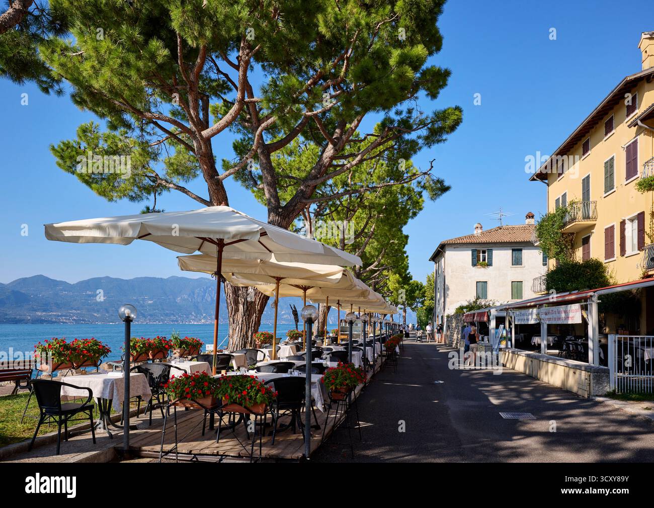 Torri del Benaco, Italia Foto Stock