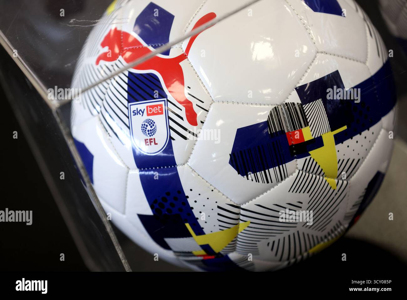 Vista generale del Crawley Town Football Club a Crawley, West Sussex, Regno Unito. Foto Stock
