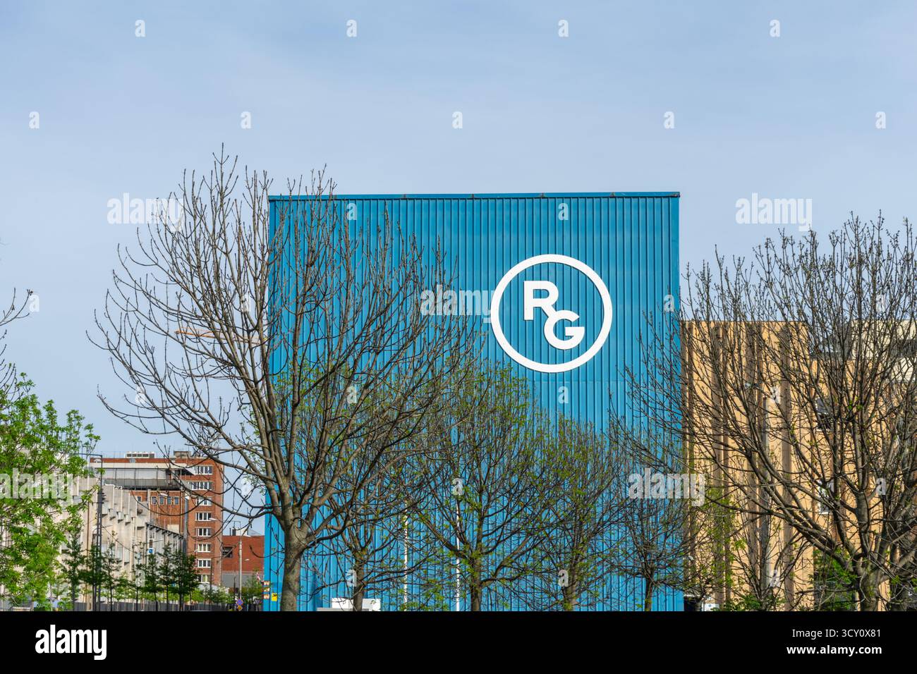 Richter Gedeon stabilimento farmaceutico di Budapest, uno dei principali produttori europei di innovazione nel settore sanitario e biotecnologico. Foto Stock