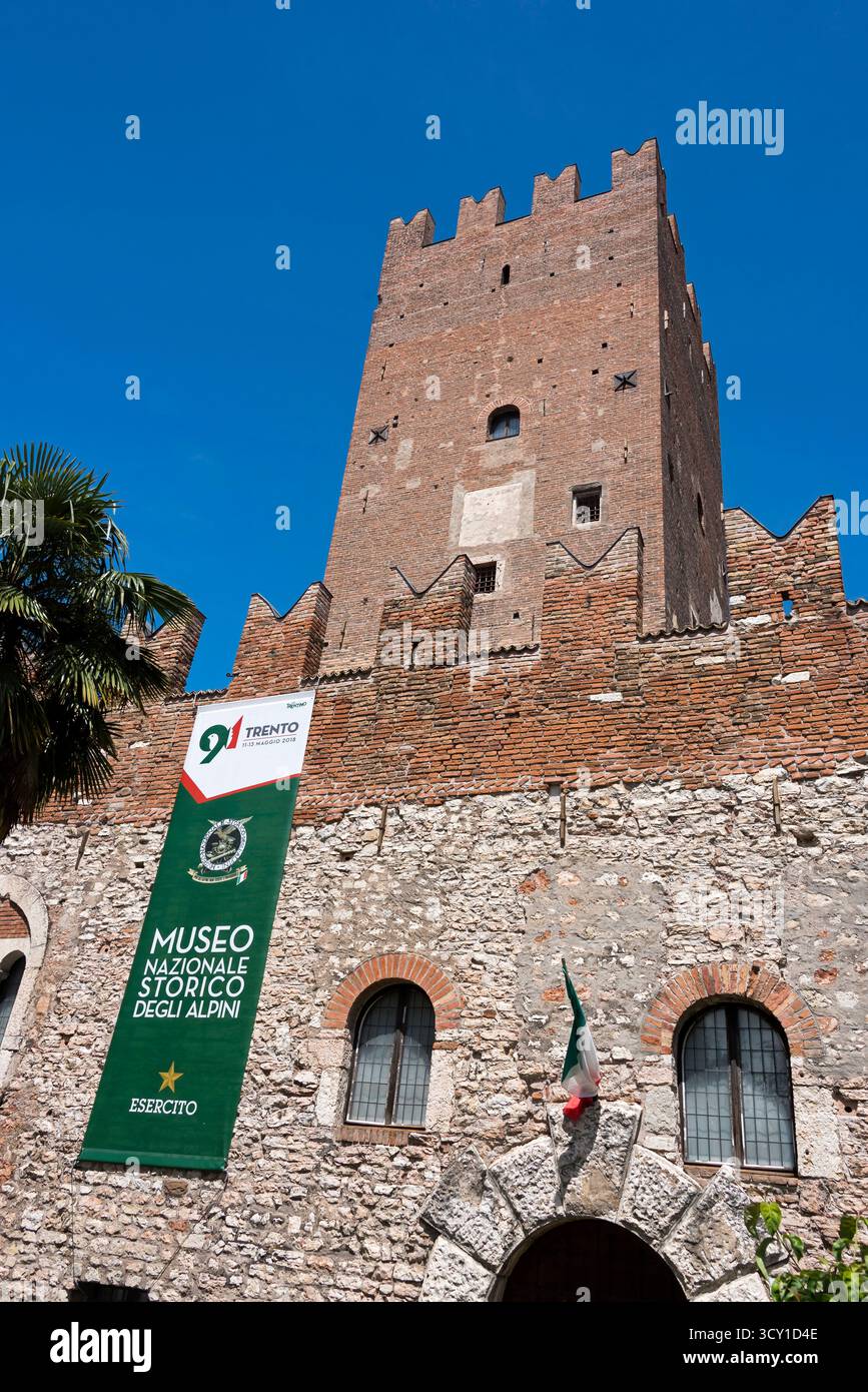 Museo storico nazionale degli alpini. Trento, Italia Foto Stock