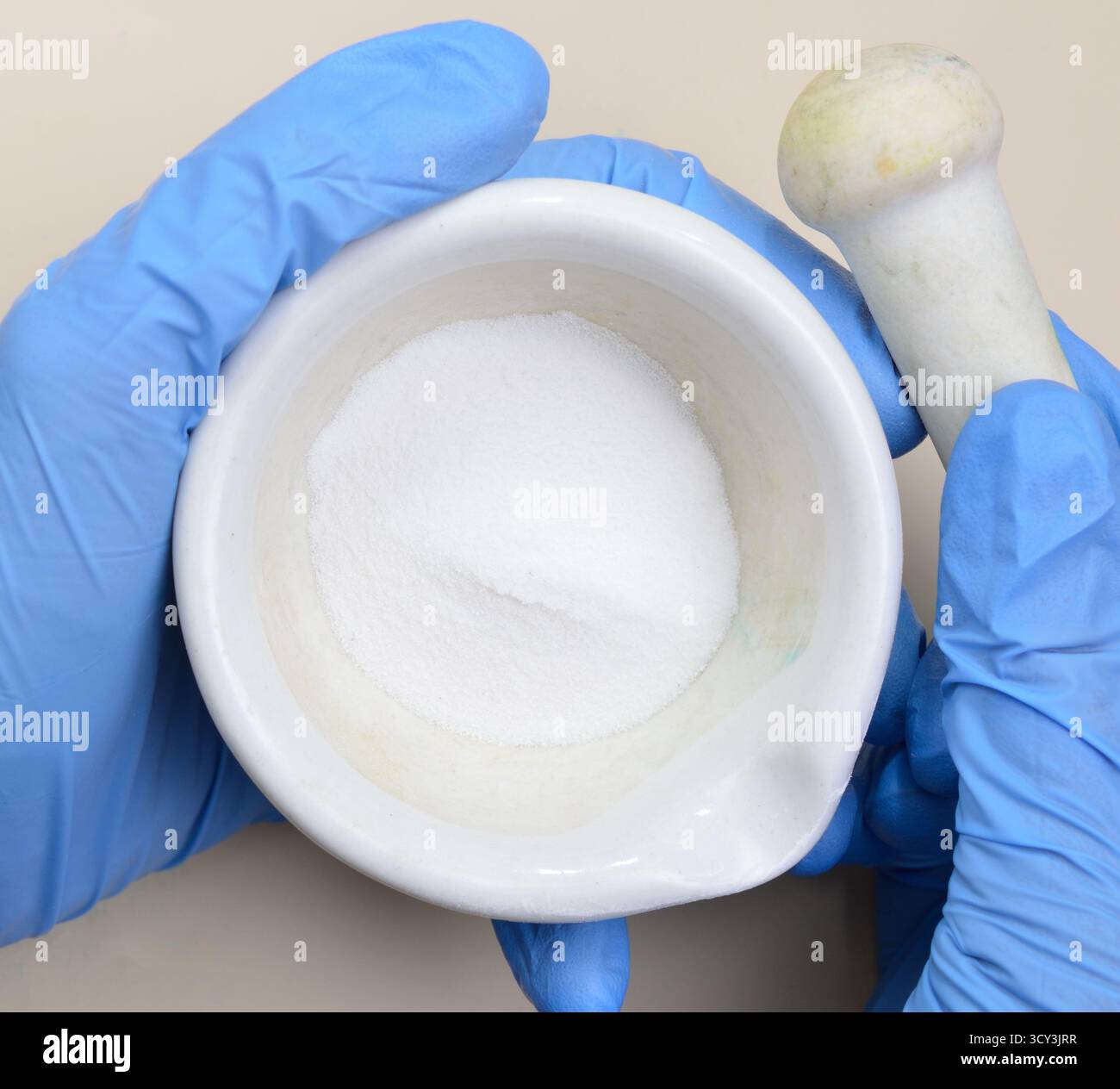 L'acido fumarico è un composto organico con la formula HO2CCH-CHCO2H Foto Stock