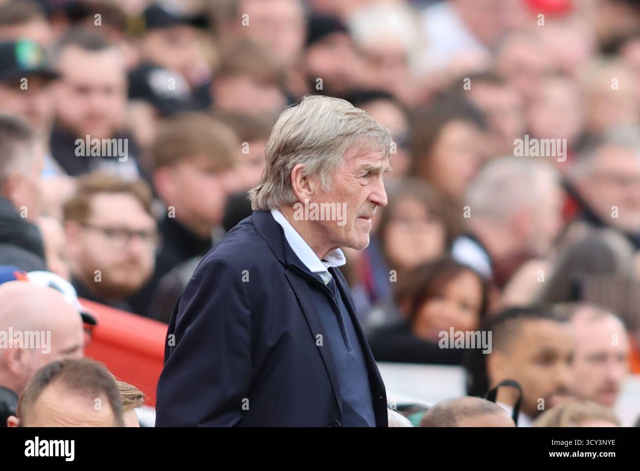 Sir Kenny Dalglish durante Liverpool FC Legends vs Chelsea Legends ad Anfield Foto Stock