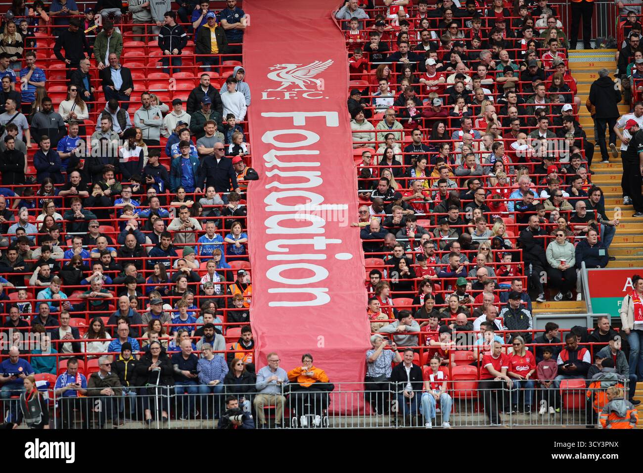 Liverpool FC Legends vs Chelsea Legends at Anfield Foto Stock